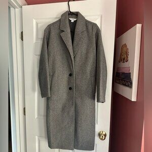 Old Navy Gray Trench Coat